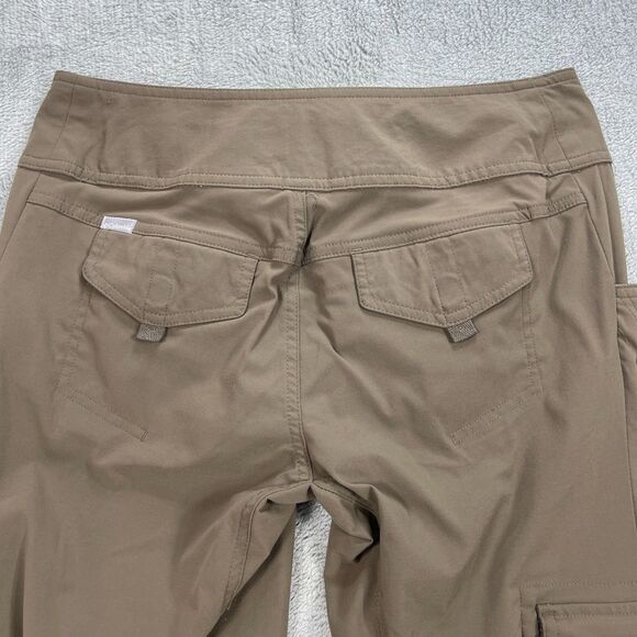 Columbia Sportswear Omni-Shield Hiking Pants Womens 6 Green Stretch Outdoor - Picture 7 of 15